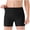 Black, variant on ASEIDFNSA Girls Bike Shorts with High Waist Bright Solid Color and Soft Stretch Fabric (Black,10-11 Years)