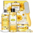 thumbnail image 1 of Set de baño para pies LUCOTIYA, kit de pedicura con lima y exfoliante para pies, 1 of 7