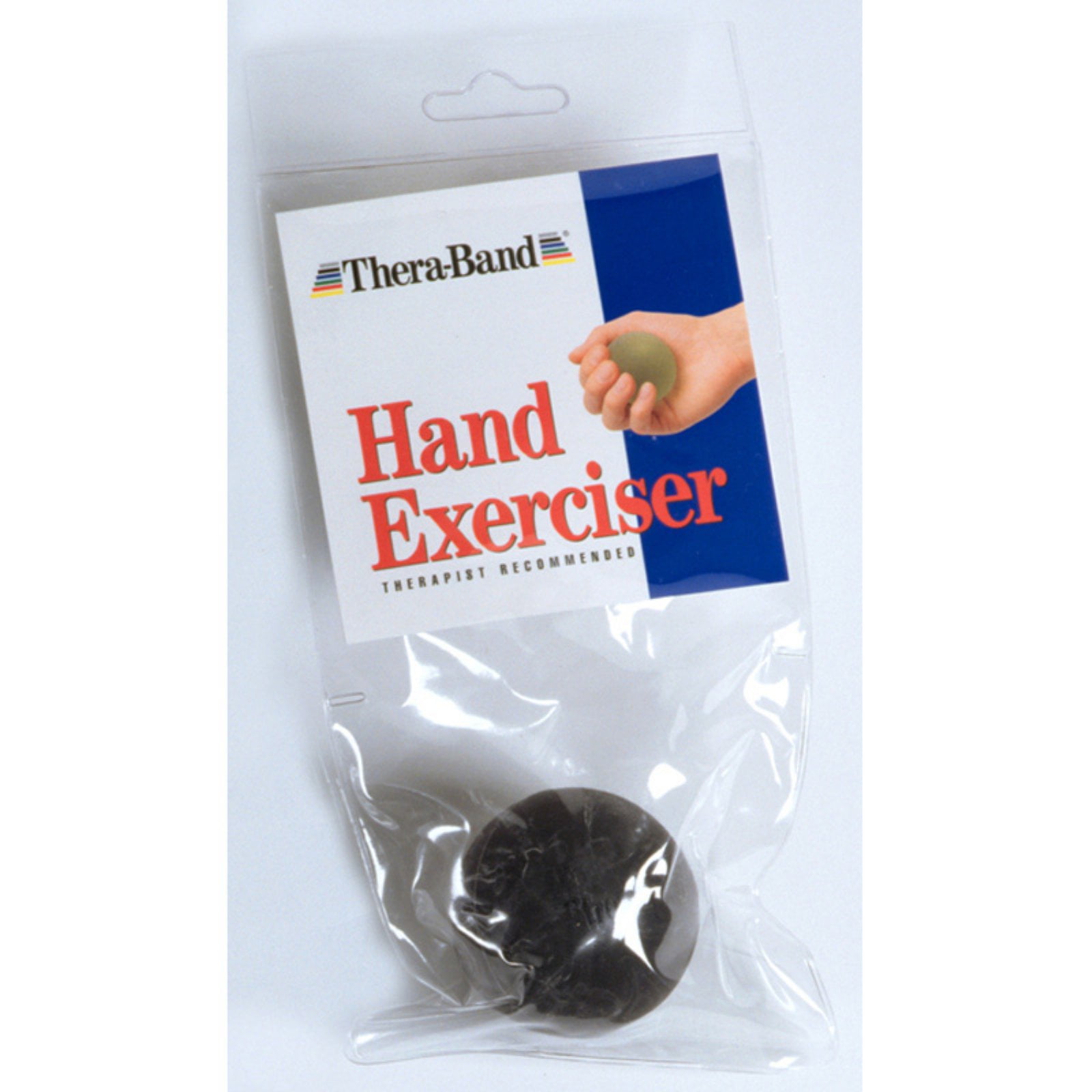 TheraBand Hand Exerciser, Extra Large, Black, Extra Firm, Advanced