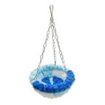 thumbnail image 1 of Hamaca colgante para pájaros, cama de invierno cómoda y para cría, accesorios para jaulas de loros, pinzones, pájaros pequeños y agapornis. Azul, 1 of 8