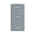thumbnail image 2 of Space Solutions 3 Drawer Letter Width Vertical File Cabinet with Pencil Drawer, Platinum, 2 of 5