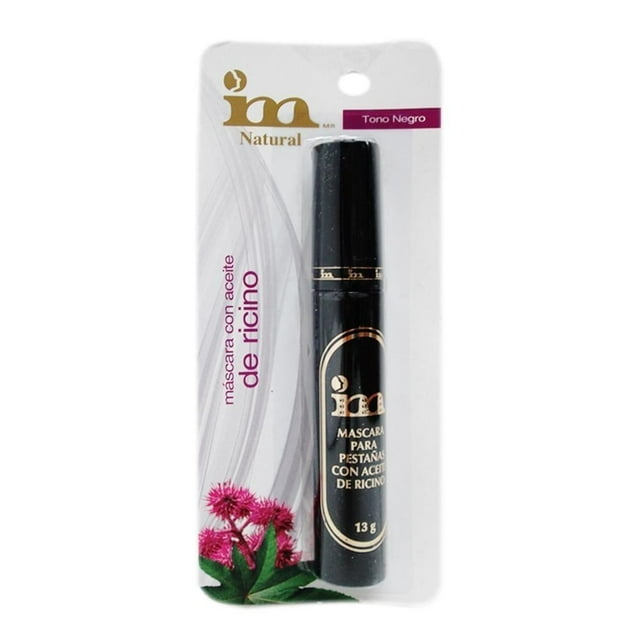 Máscara para pestañas Im Natural con aceite de ricino tono negro 13 g