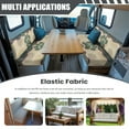 thumbnail image 3 of FOR U DESIGNS Boho Mandala Dog Paw Pattern 2 Pack RV Dinette Cushion Covers Breathable Sofa Furniture Protector Replacement Loveseat Sofa Chair Cover Camper Seat Covers Dinette Booth, 3 of 7