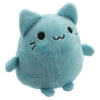 Spark Squeeze 'N Talk Roly Poly Friends Plush Teal Cat