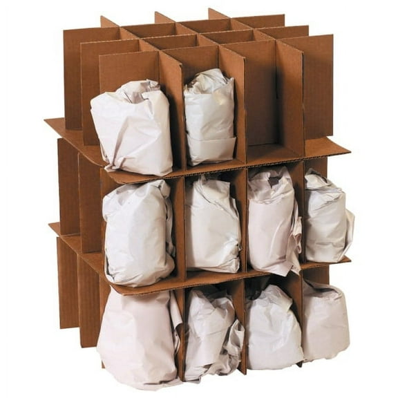 Office Depot® Brand Partition Kit For Dish Moving Box, 18" x 18" x 28"