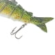 thumbnail image 2 of Señuelos de pesca articulados de plástico duro con 2 anzuelos triples: color brillante, diseño equilibrado y ligeros., 2 of 8