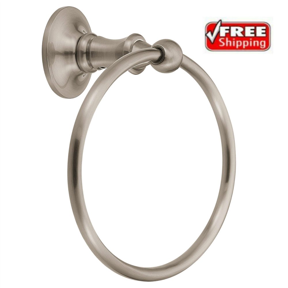 Bathroom Hand Towel Holder Hotel Classic Modern Circle Towel Hanger