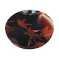 thumbnail image 1 of Balery Red Panda Autumn Branches Fundas de asiento para taburete de bar redondo de tela de terciopelo ajustables que protegen de arañazos y manchas para sillas de 14 a 17 pulgadas.-13 inch, 1 of 7