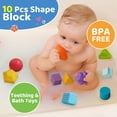 thumbnail image 4 of Juguete Clasificador de Formas LiKee Montessori para Niños de Más de 1 Año con 10 Piezas, 4 of 6