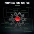thumbnail image 5 of 23 In 1 Snow-flake Multi-Tool with Fidget Spinners Snowflake Wrench Multifunction Bottle Opener Screwdriver Kit Hand DIY Tool Adventure Tool for Outdoor Travel Camping, 5 of 9