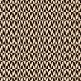thumbnail image 1 of Ahgly Company Tapis d'Intérieur Lavable en Machine Carré Transitionnel Noir Brun, 4 Pieds Carré, 1 of 7