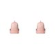 thumbnail image 4 of Sonducket portátil plegable de Color sólido para hombres y mujeres, bolsa con cremallera, senderismo, mochilero, viaje, botella de agua, bolso Rosado 2Conjunto, 4 of 6