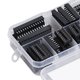 thumbnail image 3 of M Buder Kit de Surtido de Zócalos de Chip IC de 66 Piezas, Componentes de Circuito de Plástico Aislado con Pines Planos, 8 Especificaciones de 6P a 28P para Placas de Circuito Impreso, 3 of 9