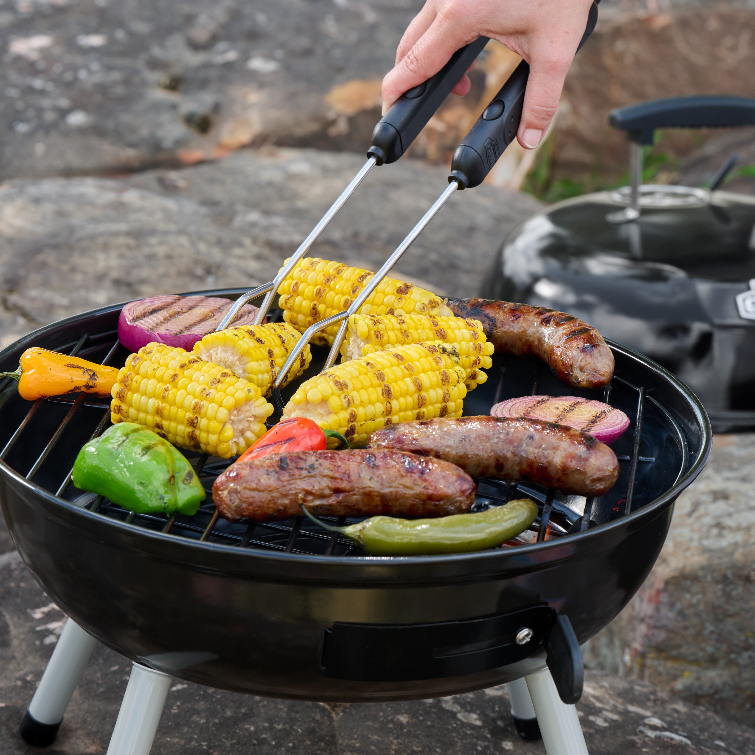 Bbq Spatula Weber Barbecue Tongs Platinum Weber Grill Accessories