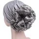 thumbnail image 2 of ZHAOCHENG Gorro turbante elástico con flores para mujer, pañuelo para la cabeza, gorro de quimioterapia para pacientes con cáncer, 2 of 5