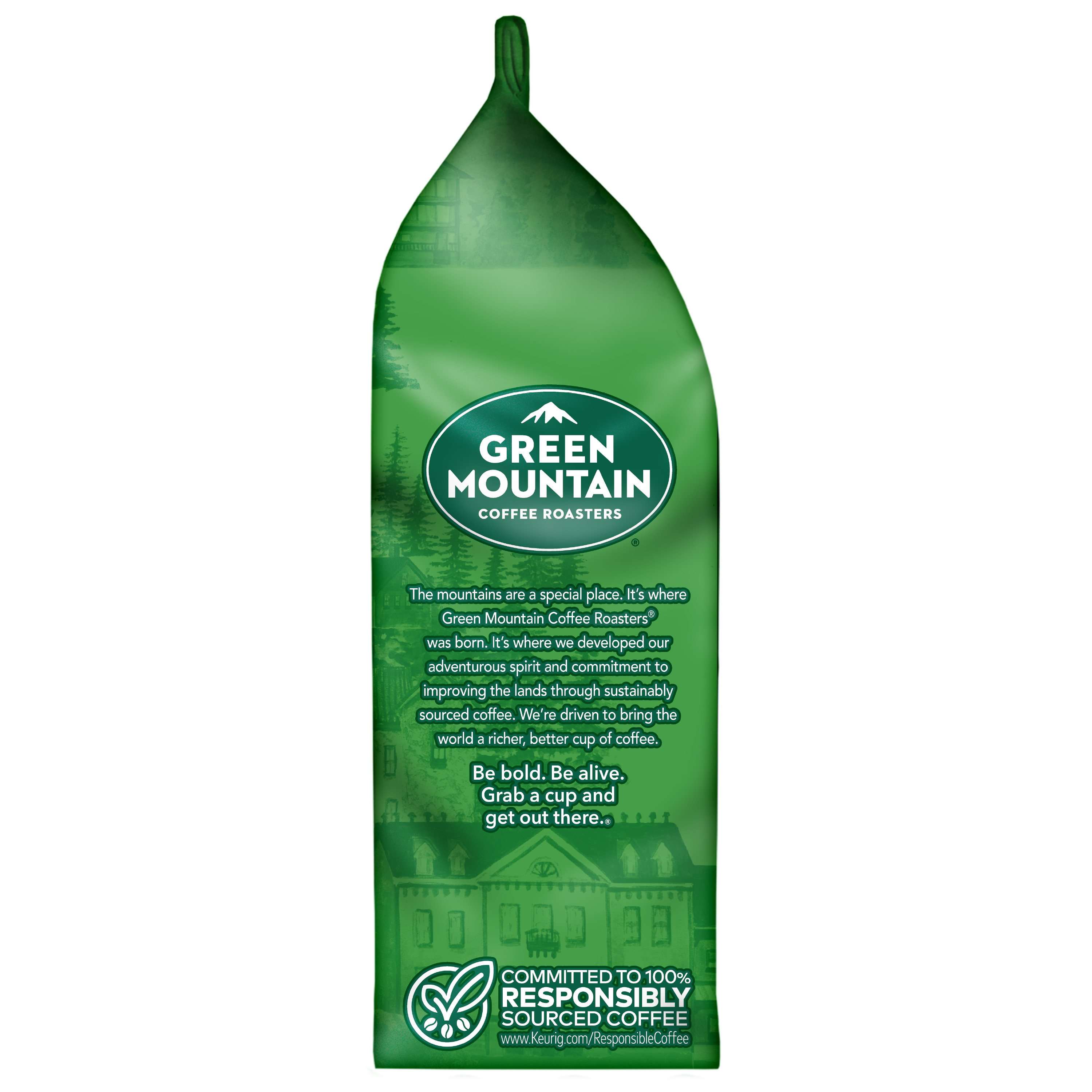 Green Mountain Coffee Roasters French, Dark Roast, Ground Coffee, 12 oz