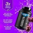 thumbnail image 4 of EFX Sports Karbolyn Fuel | Fast-Absorbing Carbohydrate Powder | Carb Load, Sustained Energy, Quick Recovery | Stimulant Free | 37 Servings (Grape), 4 of 5