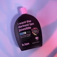 thumbnail image 4 of Loción bronceadora b.tan UV I Want The Darkest Tan, 355 ml, 4 of 8