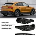 thumbnail image 3 of Glossy Black Lip Spoiler For Better Handling & , Fits SQ5 Q5 Sportback 2021+, 3 of 8