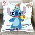 thumbnail image 5 of Cojín de Disney Lilo Stitch, almohada para el hogar, sala de estar, estilo Ins, habitación, sofá, coche, cojín, 5 of 5