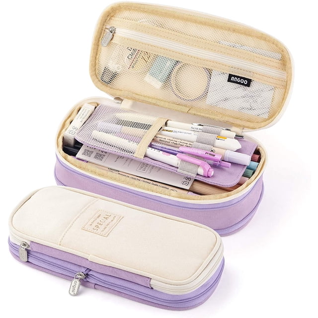 Estuches bonitos para lápices de gran capacidad, bolsa para bolígrafos, regalo Kawaii, oficina, estudiante, colegio, organizador de papelería, suministros escolares