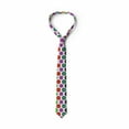 thumbnail image 3 of Colorful Necktie, Vibrant Abstract Flora, Dress Tie, 3.7", Multicolor, by Ambesonne, 3 of 3