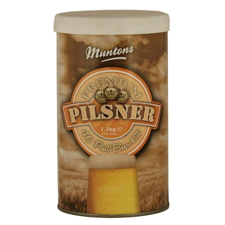 Muntons Premium Pilsner Beer Making Kit, 53-Ounce