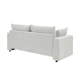 thumbnail image 4 of Modern 78" Upholstered Sofa with Deep Cushions & Removable Pillows, 4 of 7