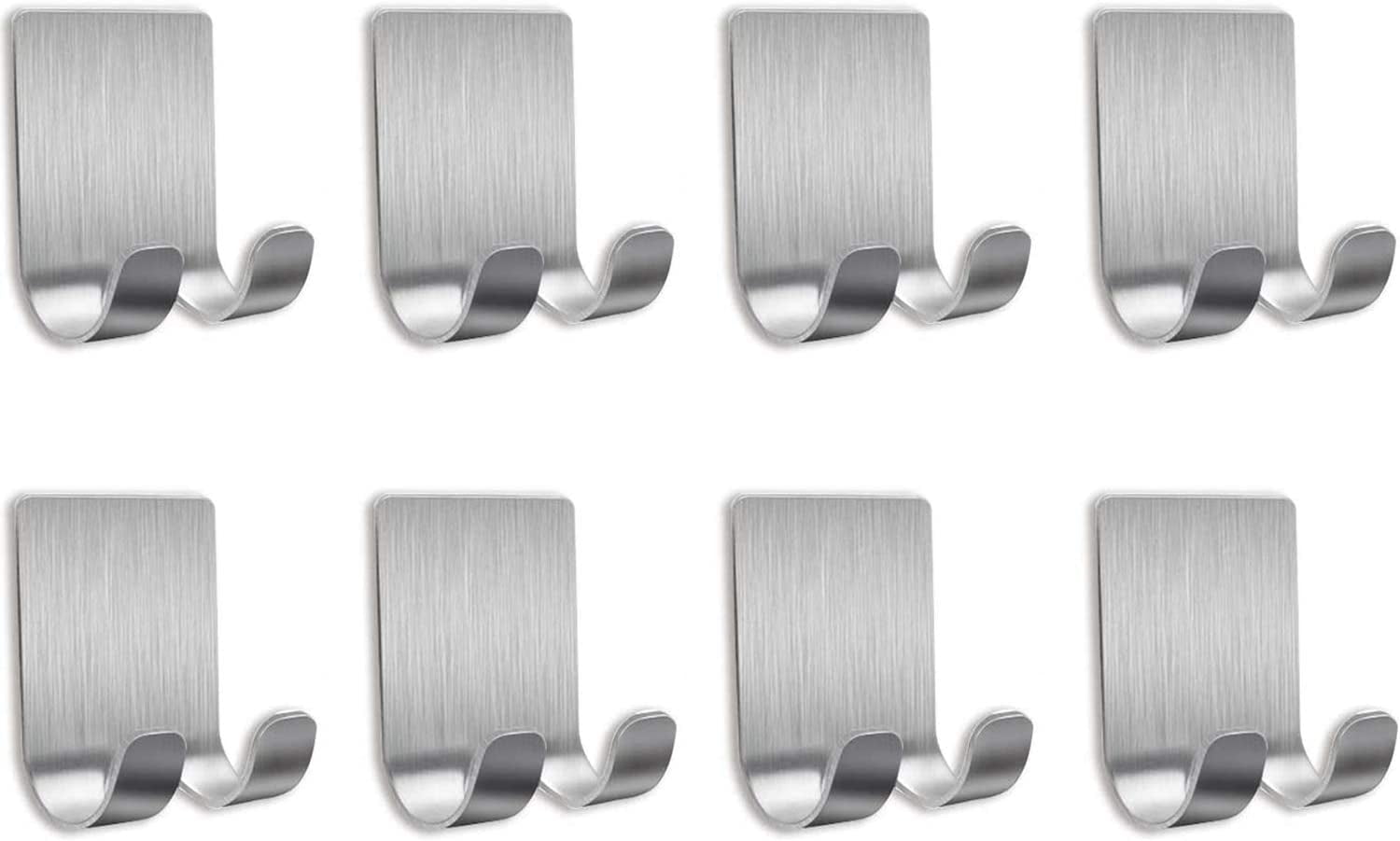 Razor Holder for Shower 8 Packs, Stainless Steel Waterproof Razor Hooks