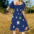 thumbnail image 3 of Miss Frizzle Space Sleeveless Dress party dresses women luxury evening dresses for women 2024, 3 of 6