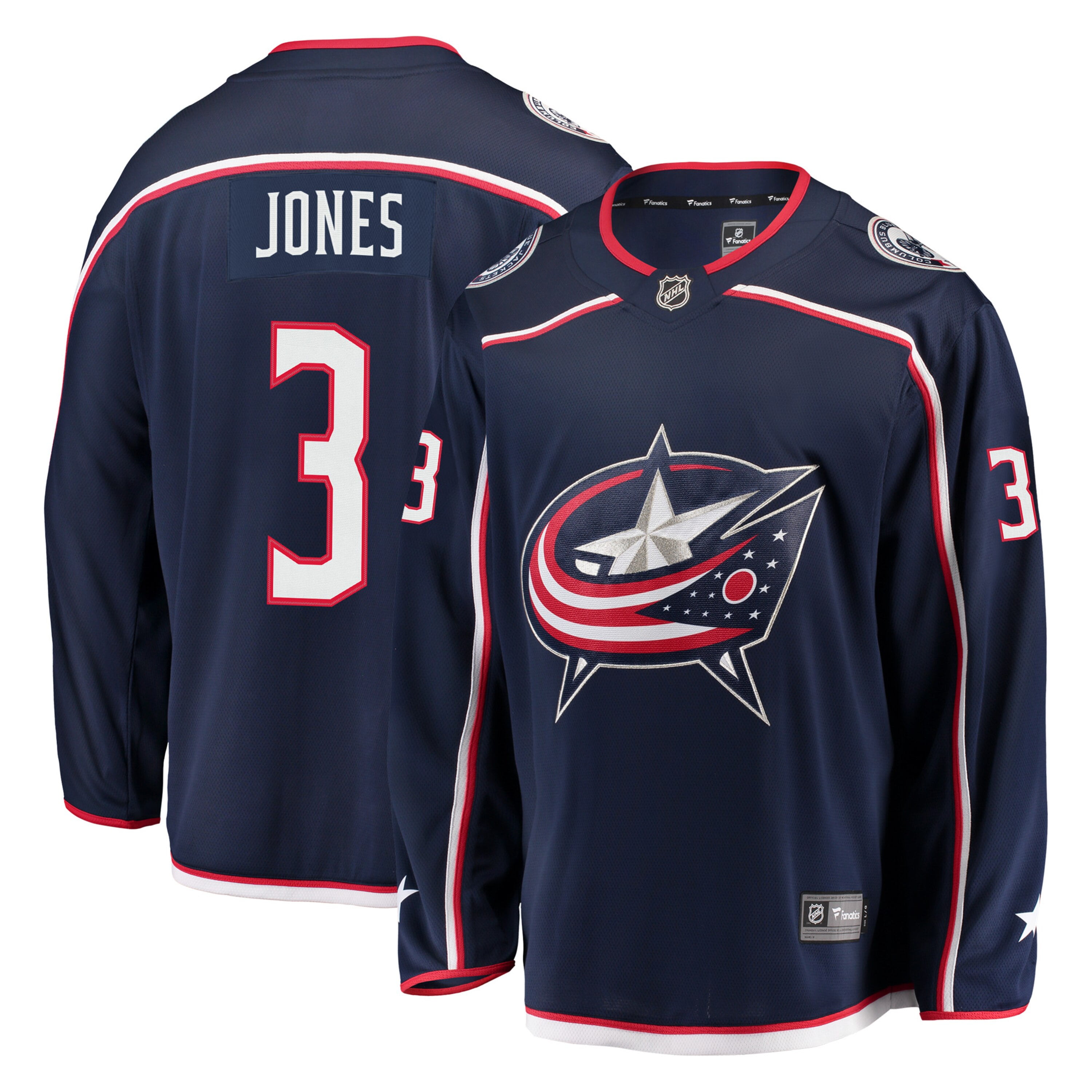 Seth Jones Columbus Blue Jackets NHL 