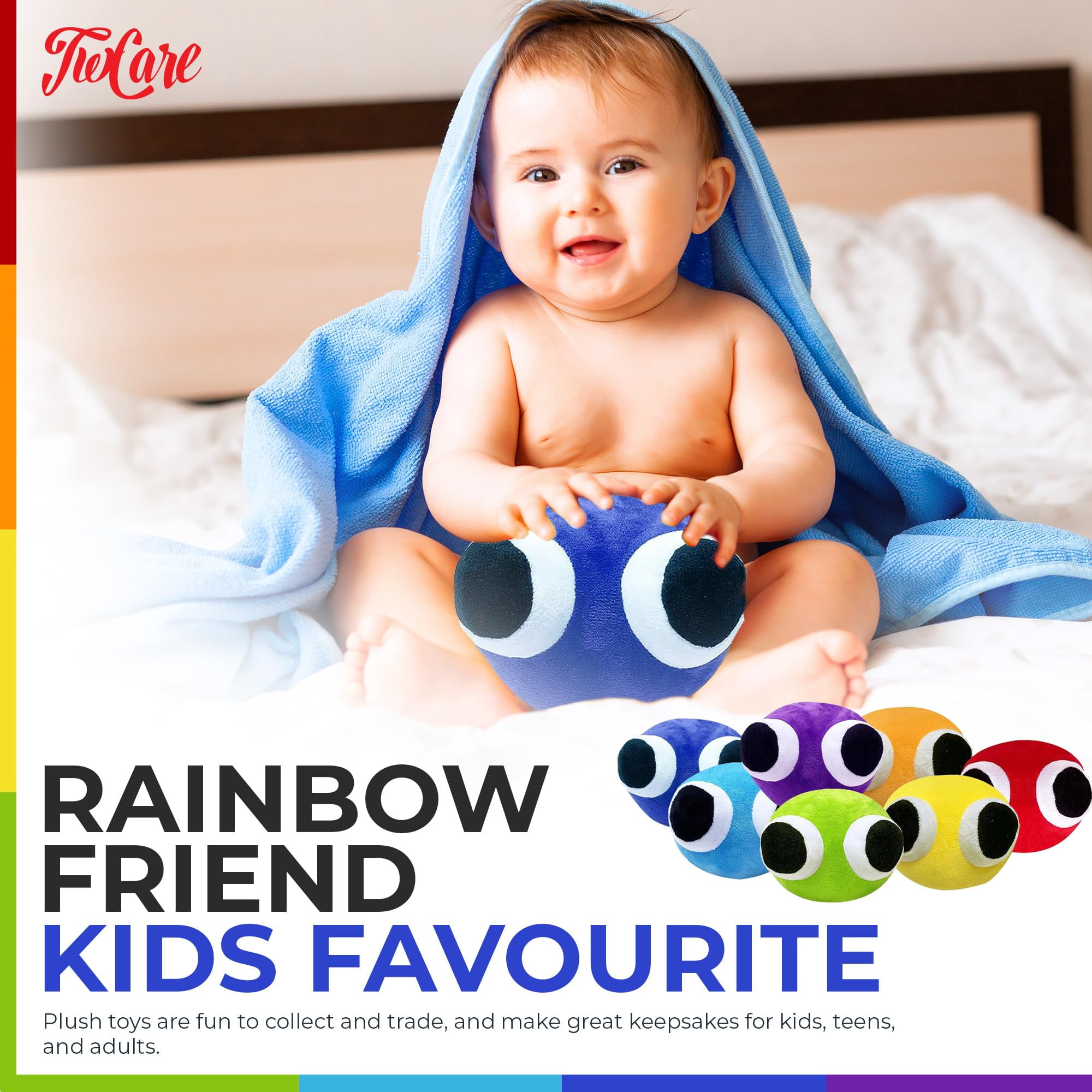 7 Pack Rainbow Friends Plush,Plush Toys Cartoon Stuffed Animals for Boy  Girl Gift Thanksgiving Christmas Holiday Birthday Gift (7 Pack) :  : Toys & Games