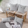 thumbnail image 5 of Pillow Covers 18x18 Inch With Triple Buttons Set Of 2 Chenille Rustic Farmhouse Decorative Couch Decoration, 5 of 5