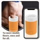 thumbnail image 5 of Lavador de pies portátil para mascotas, taza de aseo con garra de Animal pequeño, cepillo instantáneo, herramienta de barro semiautomática suave para puerta, caminar al aire libre, naranja Advancent PT000619-02, 5 of 7