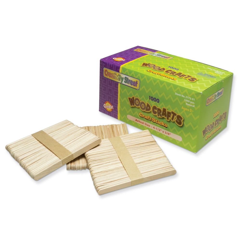 Craft Sticks, Natural 1000 per pack, 2 packs