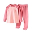 thumbnail image 3 of Asxite Toddler Fall Outfits Spliced Crewneck Top Jogger Pants Casual Loose Breathable 2 Piece Set 3Y, 3 of 6