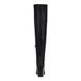 thumbnail image 3 of INC Womens Black Cushioned Windee Almond Toe Block Heel Zip-Up Heeled Boots 8 M, 3 of 3