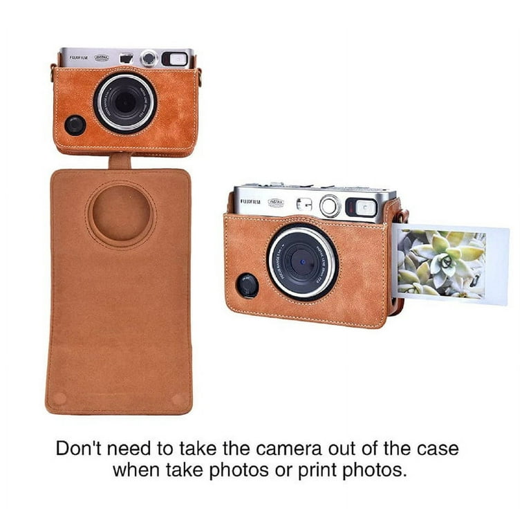 Epicgadget Fujifilm Instax Mini Evo Case - Premium PU Leather