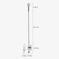 thumbnail image 2 of MesaSe 3000W Instant Electric Water Heater Fast Heating Mini Small Electric Kitchen Treasure Thermostatic Shower Shower Set, 2 of 5