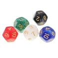 thumbnail image 3 of 50 Piezas D12 Dados 16mm 12 Bolsa con Bolsa de Dados para Juegos D&D, 3 of 9