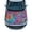 Colorful Heart-Shaped Paw Print Pattern, variant on CHAQLIN Stretch Fabric Car Hood Cover for Automotive Easy to Clean Elastic Fabric Car Hood Cover Protector Digital Skull