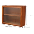 thumbnail image 2 of Vintage Display Cabinet Desktop Small Figurine Display Stand Model Statue Holder, 2 of 9