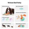 thumbnail image 3 of Juguete Interactivo Inteligente para Perros Hoochii Wicked Ball Rolly, 3 of 8