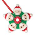 thumbnail image 1 of De 4 Uds., Cubierta Facial De Buena Suerte, Adorno Navideño De Cuarentena Para Decoración De Árbol De Navidad Advancent HA041440-03, 1 of 6
