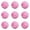 Pink, variant on VMWMSSR 10 Pack Foam Dog Cat Play Balls, Lightweight Colorful Pet Fetch Chew Toy Balls, Non-Toxic Soft Small Interactive Training Toy For Kitten Puppy Indoor Outdoor Play(Red-1.65")