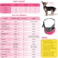 thumbnail image 3 of YUDODO Pet Dog Sling Carrier Malla Transpirable Viaje Seguro Sling Bag Carrier para Perros Gatos, 3 of 5