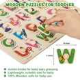 thumbnail image 6 of Zsiparty Wooden Peg Puzzles for Kids, 6 Pack 11.8 X 8.9 inch Preschool Puzzles Set for 3 4 5 Years Old, Montessori Learning Toys for Girls and Boys, 6 of 6