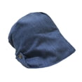 thumbnail image 5 of COCOpeaunt Fashion New Denim Blue Sun Hat Summer Autumn Women Panama Anti-UV Wide Brim Beach Hat Foldable Bucket Hat Fisherman Cap, 5 of 6
