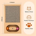 thumbnail image 2 of Tarjeta para rascar para gatos, cartón para rascar, tarjeta para rascar para gatos, diseño de textura de tarjeta para rascar y rascar de alta calidad, tarjeta para rascar para gatos duradera, 2 of 4