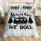 thumbnail image 3 of Funda nórdica Queen Size Happy Camping Funda de edredón Camping Trailer Pattern, 3 of 6